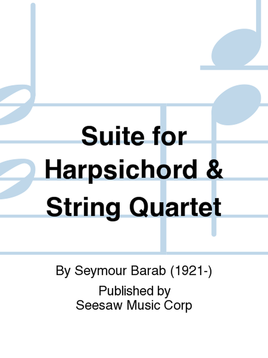 Suite for Harpsichord & String Quartet