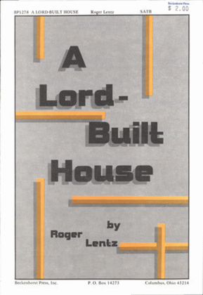 Book cover for A Lord-Built House