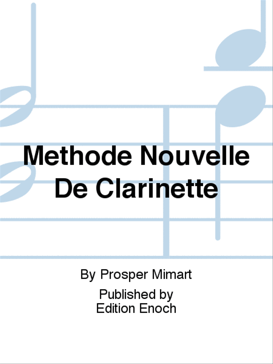 Methode Nouvelle De Clarinette Clarinet scores gallery preview page 1