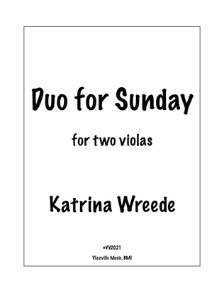 Book cover for Duo for Sunday