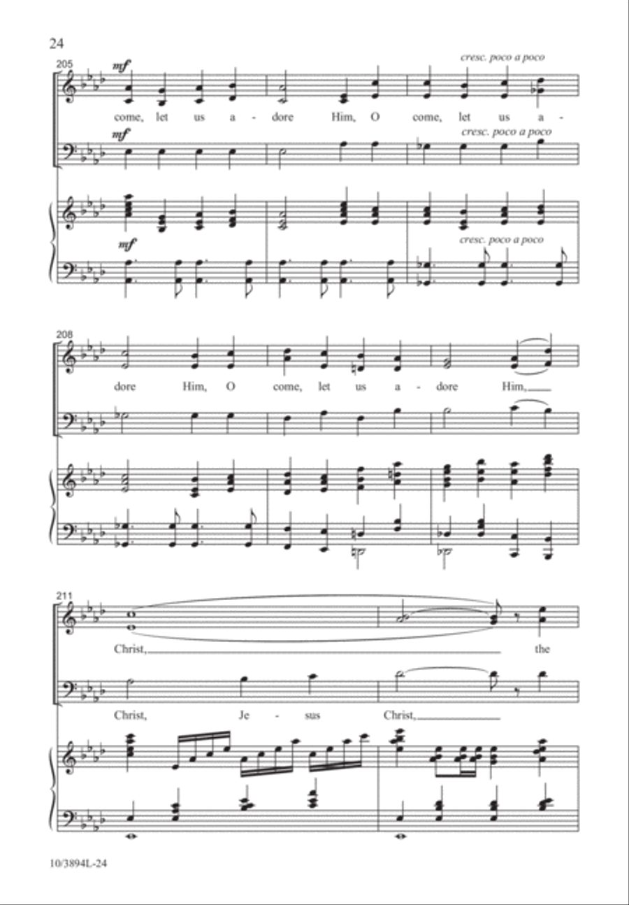 The Birth of a King The Birth of a King 3-Part scores gallery preview page 25