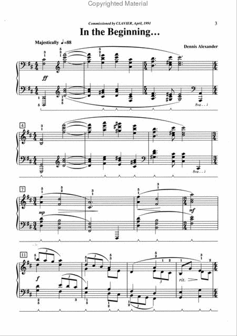 Planet Earth Planet Earth Piano Solo scores gallery preview page 2