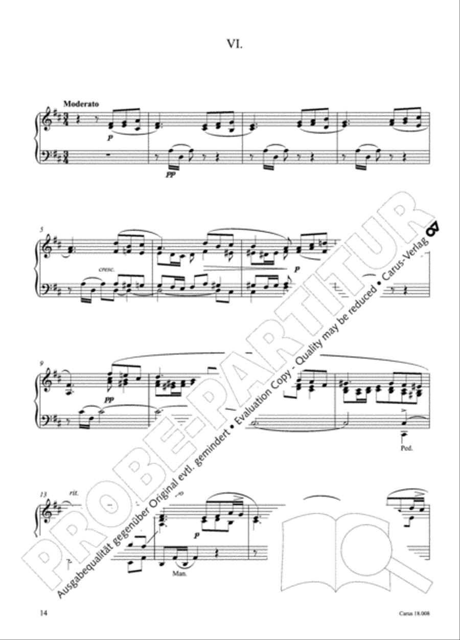 Vesper Voluntaries Organ scores gallery preview page 15