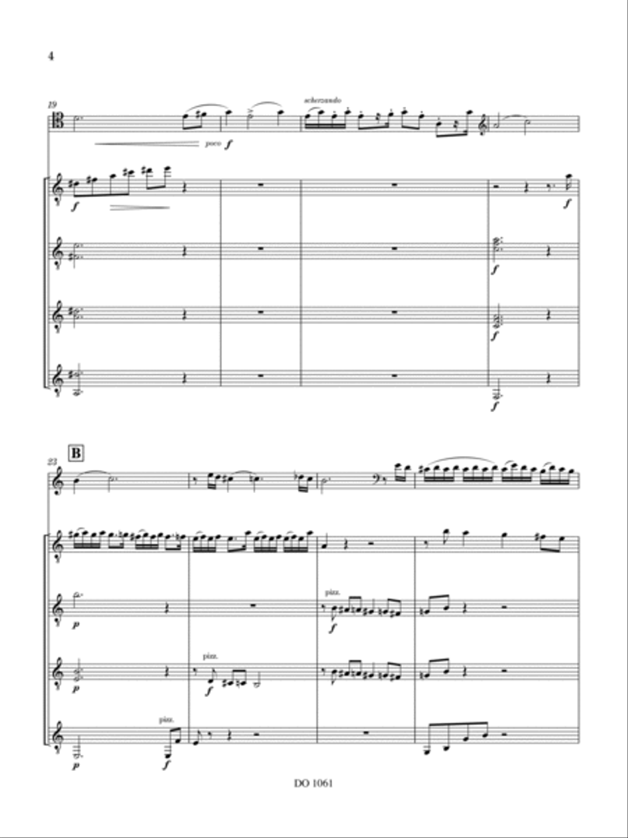 Roundelay Guitar Ensemble scores gallery preview page 4
