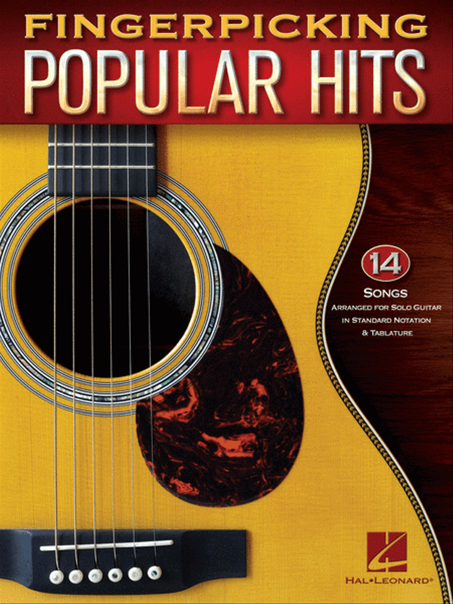 Fingerpicking Popular Hits Acoustic Guitar scores gallery preview page 1