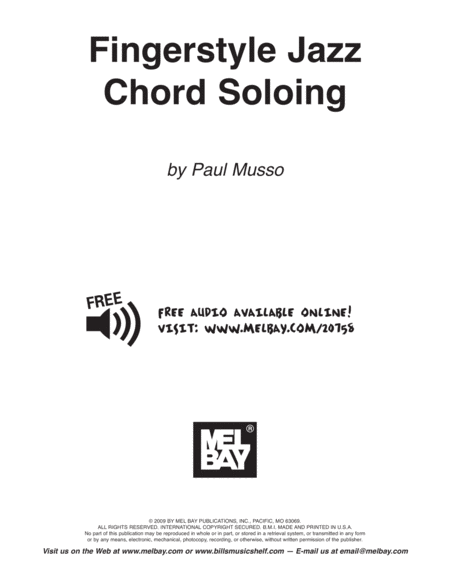 Fingerstyle Jazz Guitar Chord Soloing