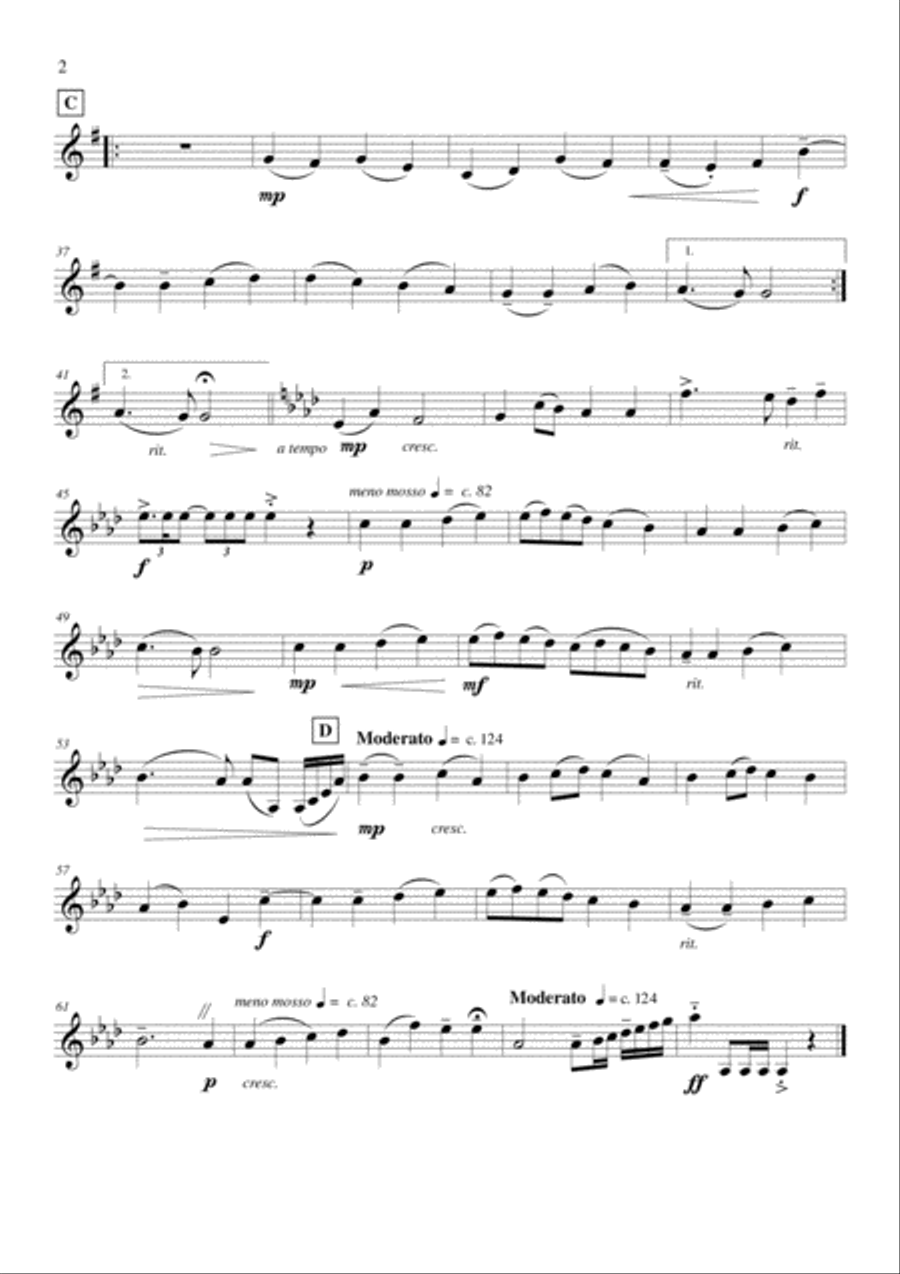 Ode To Joy String Quartet scores gallery preview page 6