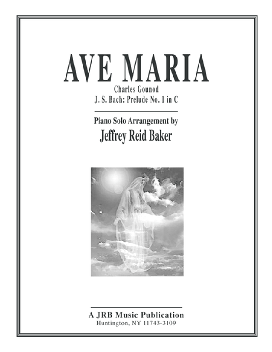 Ave Maria (Prelude in C Major) Piano Solo scores gallery preview page 1