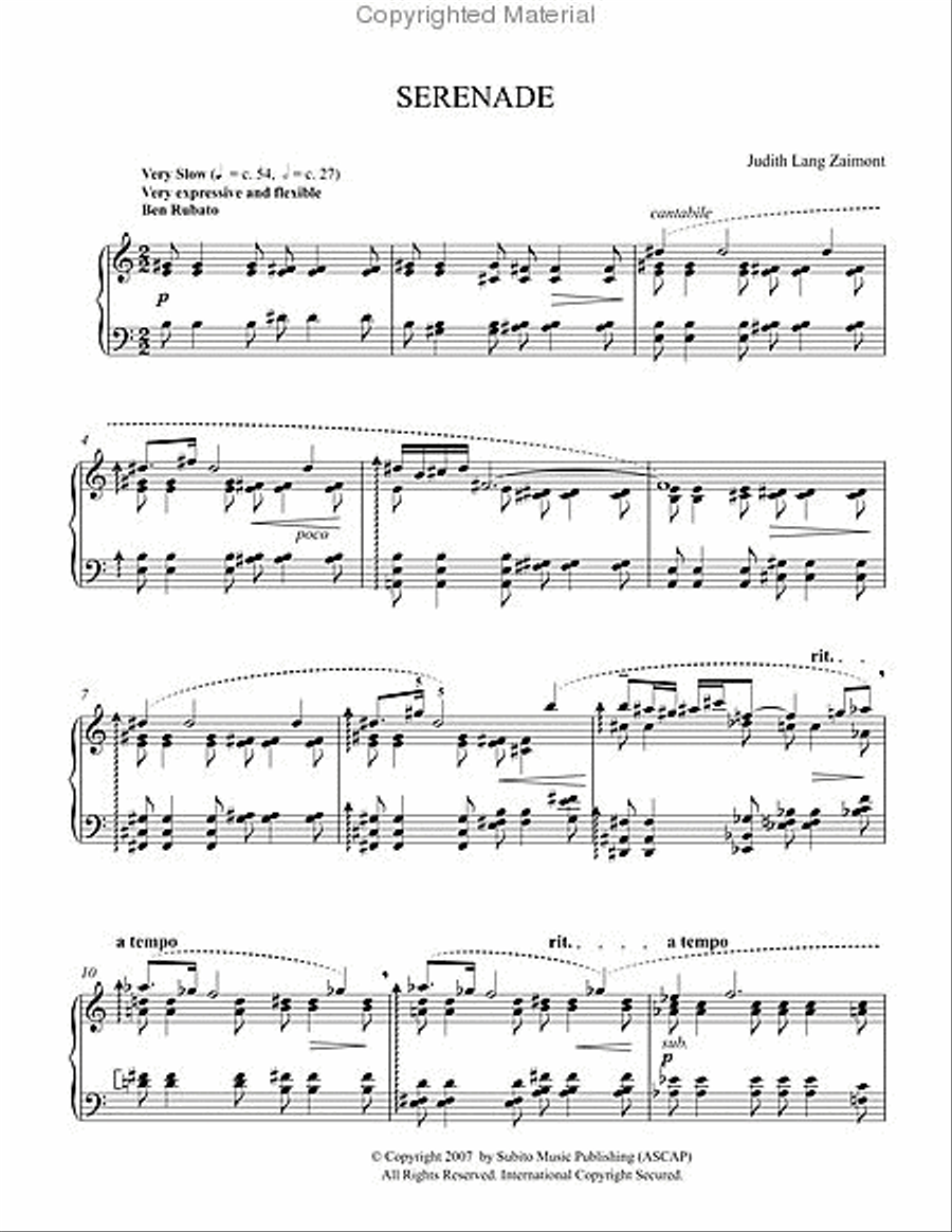 Serenade Harpsichord scores gallery preview page 2