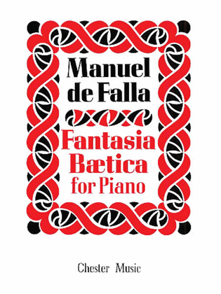 Book cover for Fantasia Baetica for Piano