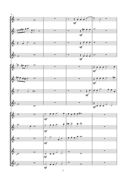 Canzona XIII arr. flute choir image number null