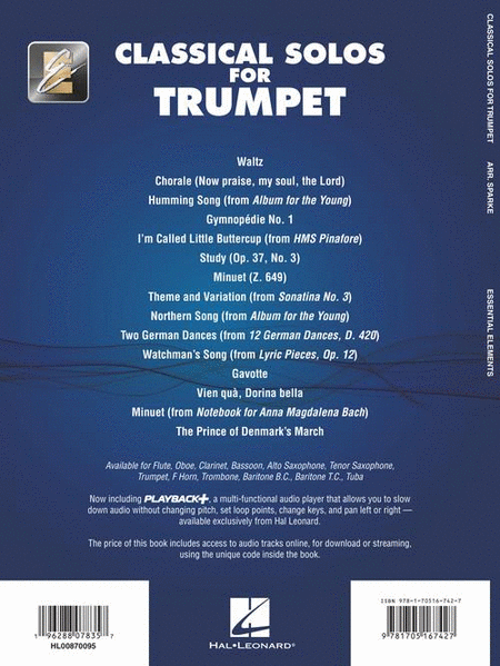 Classical Solos for Trumpet
