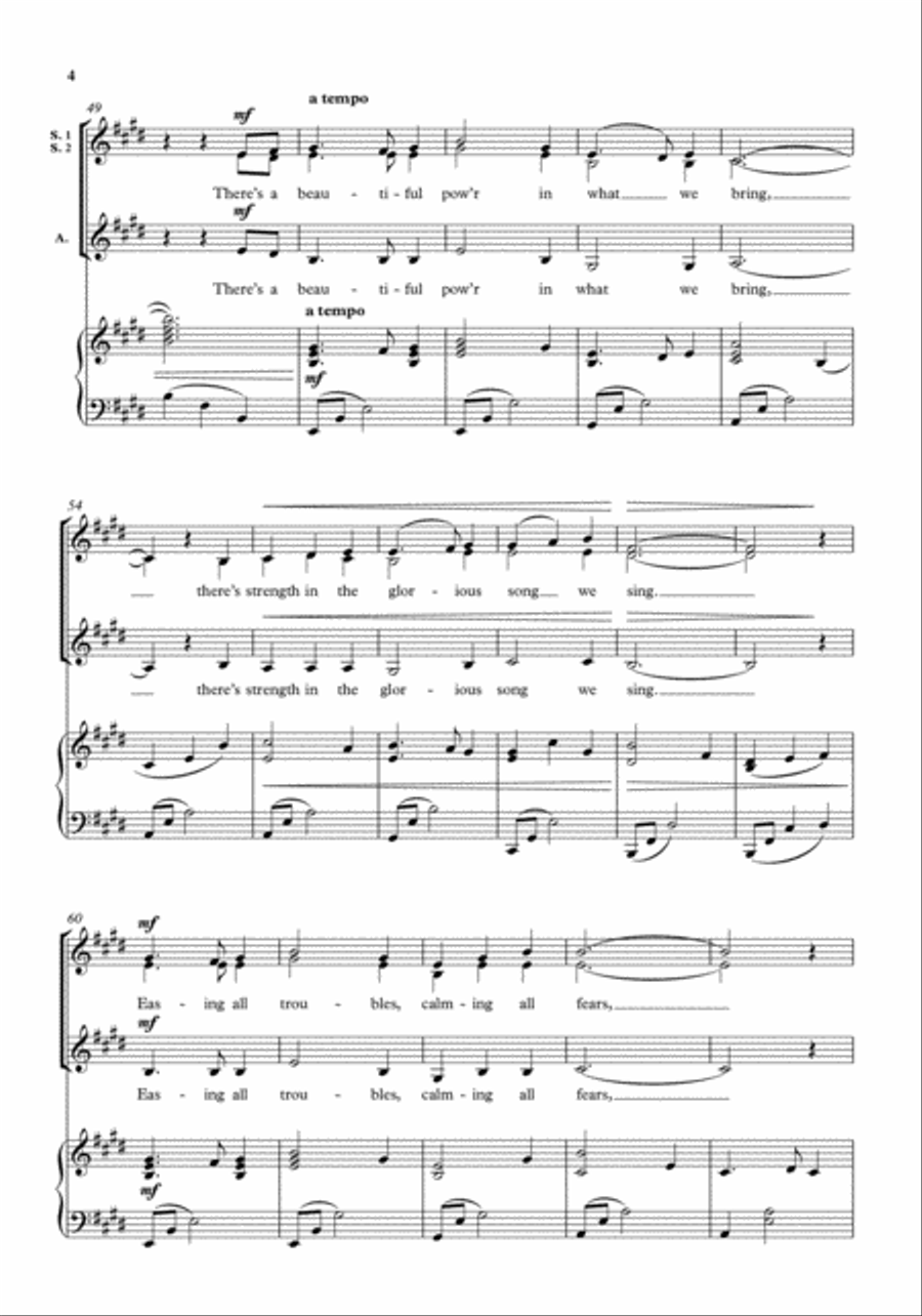 All the way home SSA scores gallery preview page 4