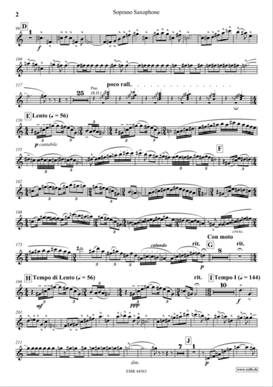 Scherzo Soprano Saxophone scores gallery preview page 3
