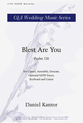 Blest Are You - Guitar edition