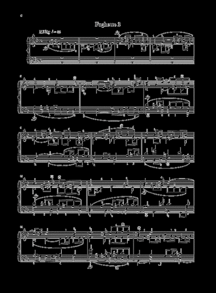 Seven Piano Pieces in Fughetta Form op. 126