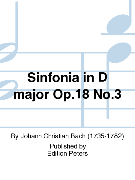 Sinfonia in D major Op. 18 No. 3