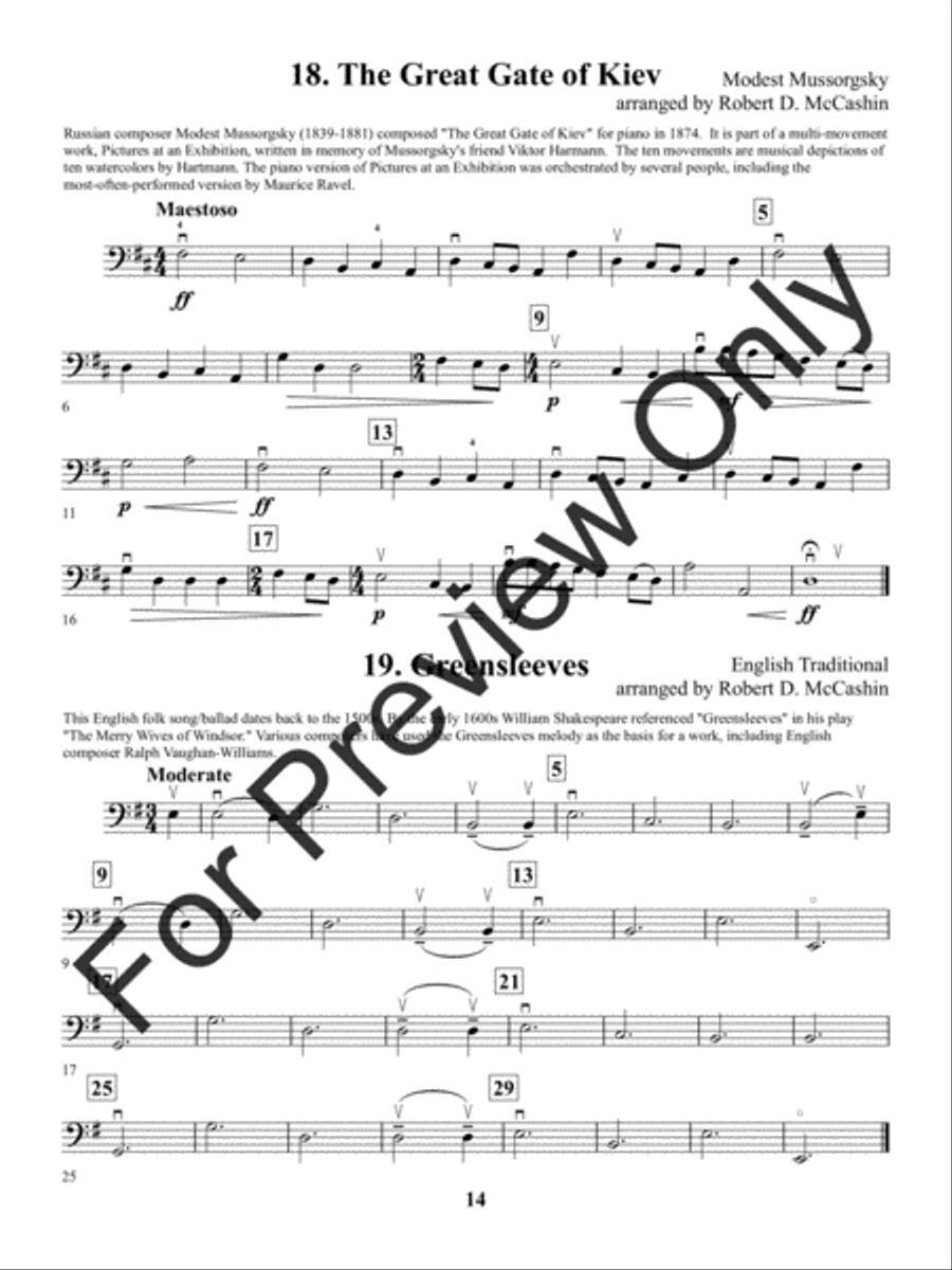 String Premiere - Bass String Orchestra scores gallery preview page 20