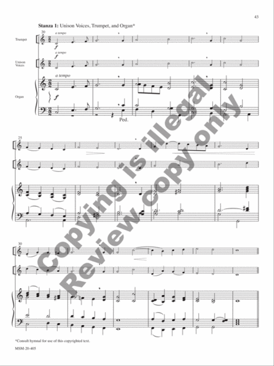 The Day of Resurrection Choir scores gallery preview page 18