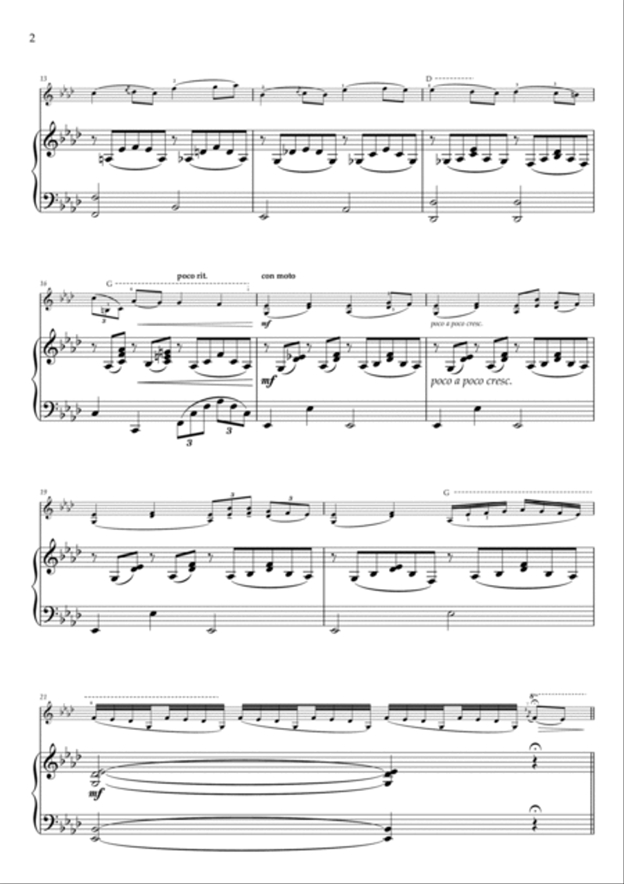 Songs Without Words Violin Solo scores gallery preview page 2