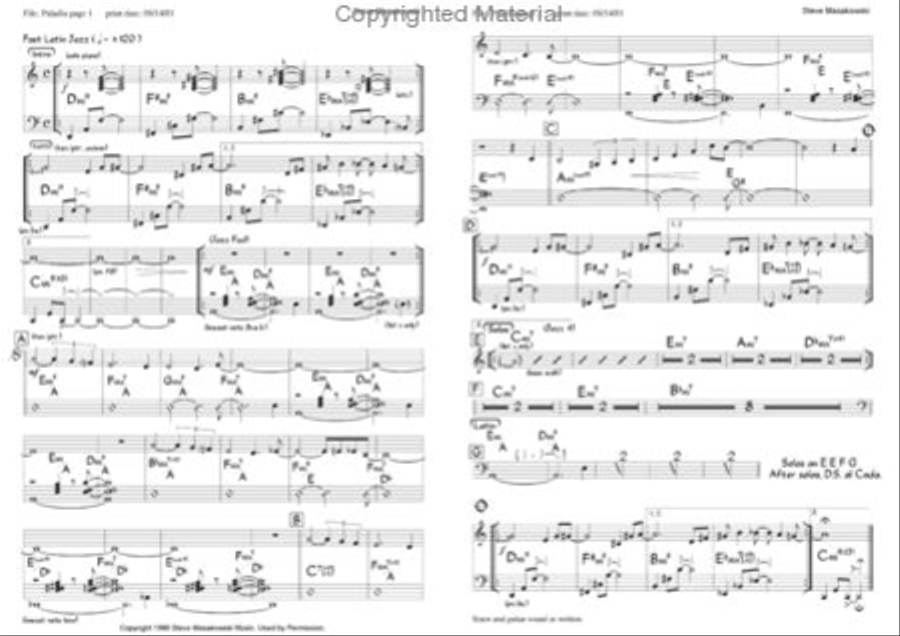 All-Jazz Real Book (Bb) All-Jazz Real Book (Bb) Piano scores gallery preview page 2