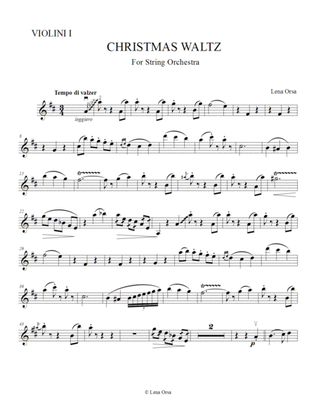 Christmas Waltz for String Orchestra | Parts