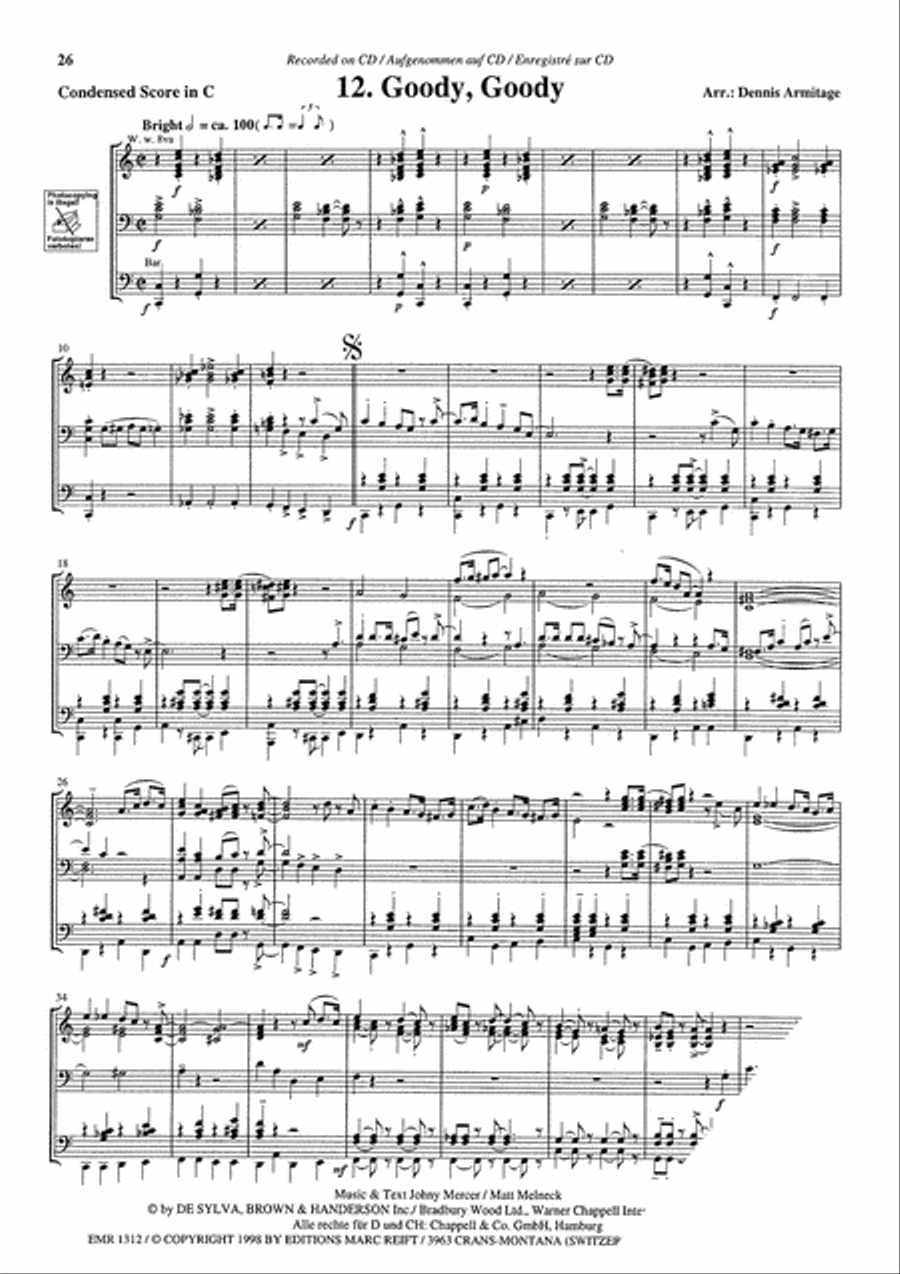 Swing Time Swing Time Concert Band scores gallery preview page 14