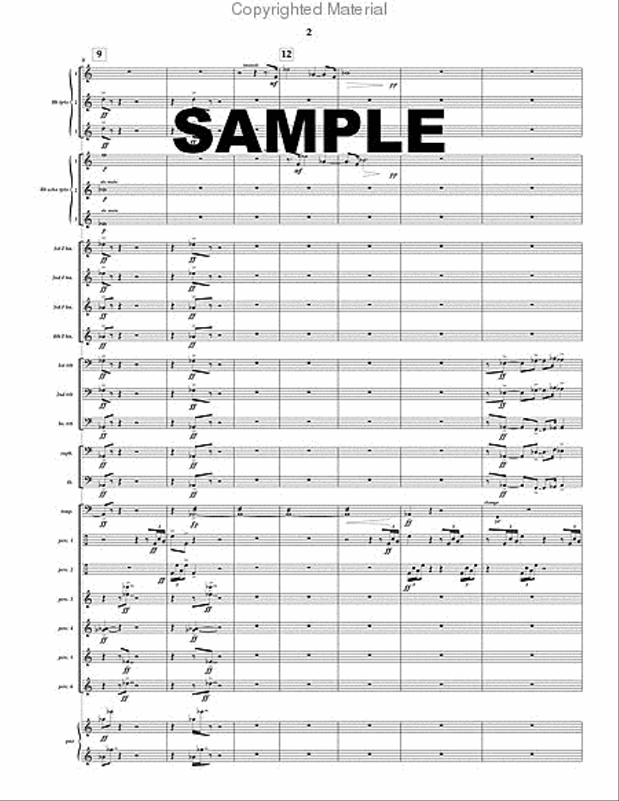 Echoes Percussion Ensemble scores gallery preview page 3