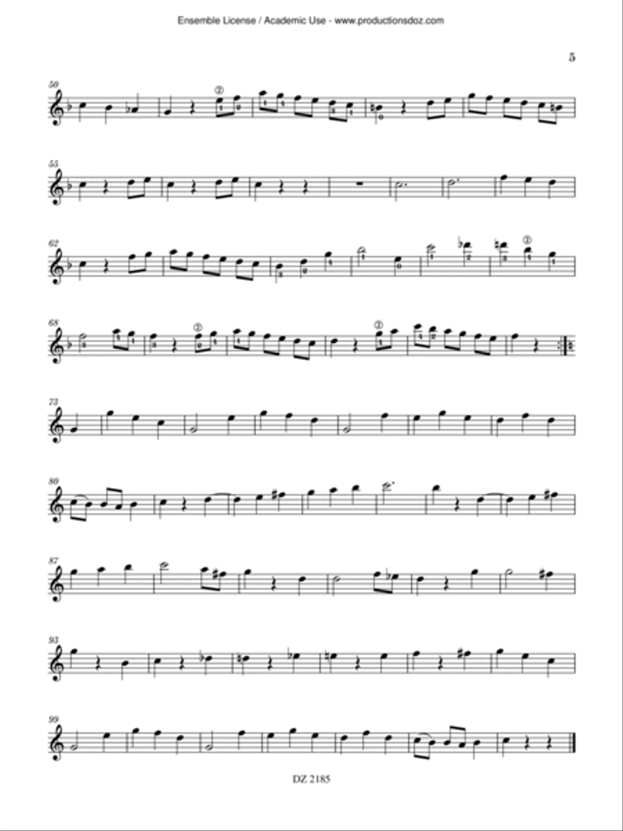 Vous êtes soliste? Voici l’orchestre! vol. 1 Orchestra scores gallery preview page 5