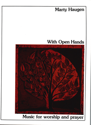 Book cover for With Open Hands - Music Collection