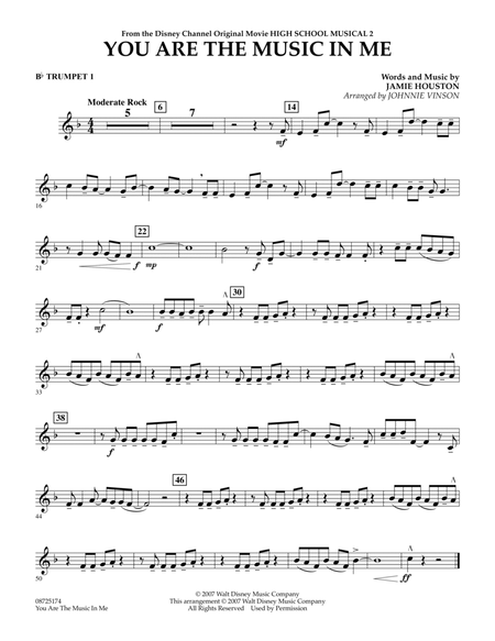 You Are The Music In Me (from High School Musical 2) - Bb Trumpet 1