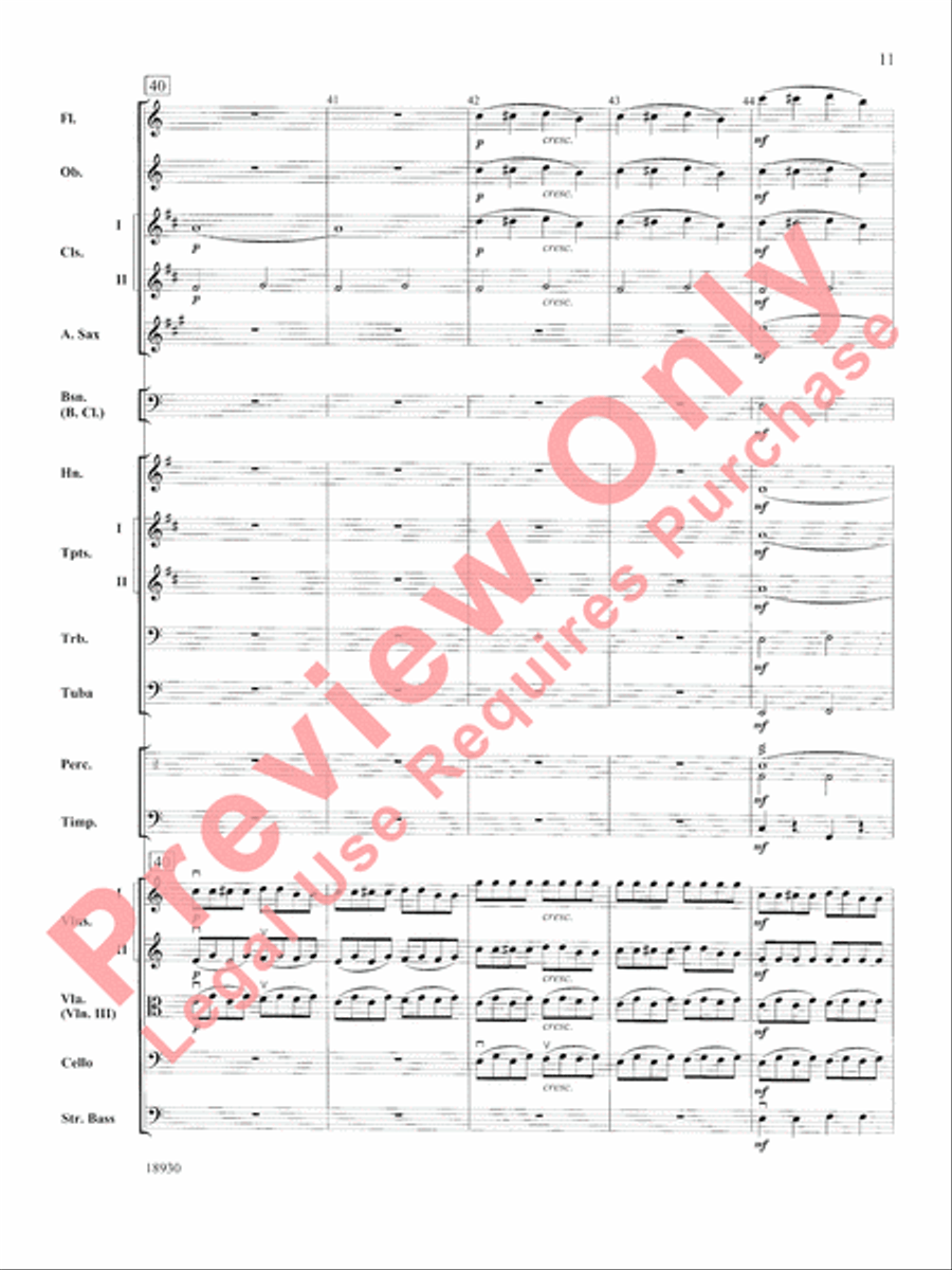 The Magic Flute The Magic Flute Full Orchestra scores gallery preview page 12