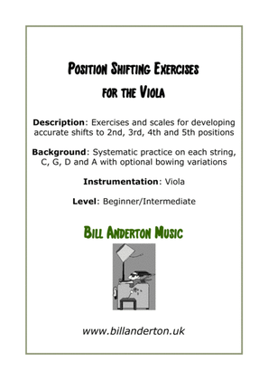 First Studies for Position Shifting on the Viola