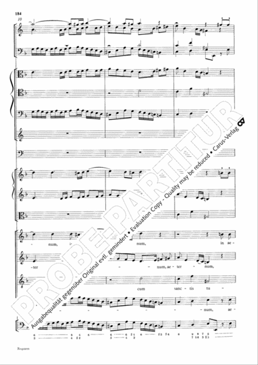 Requiem Requiem 4-Part scores gallery preview page 191