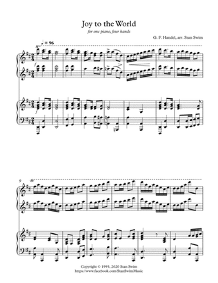Joy to the World (piano duet)