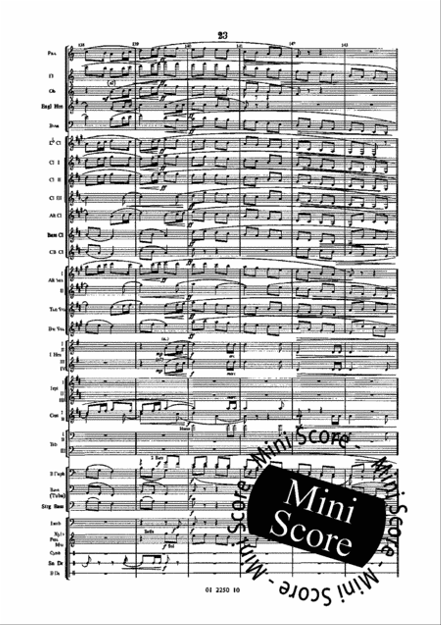 Evolutions Evolutions Concert Band scores gallery preview page 29