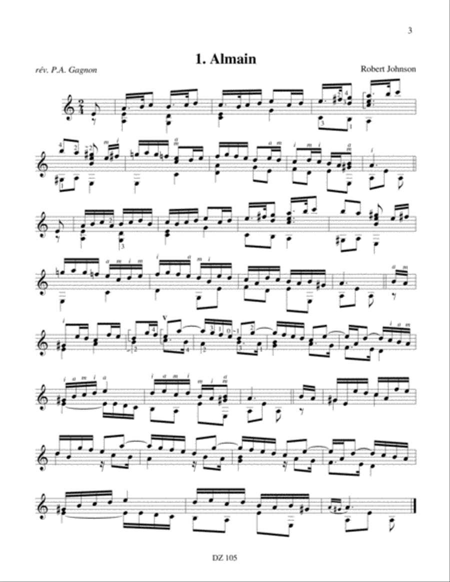 Répertoire progressif pour la guitare, vol. 5 Classical Guitar scores gallery preview page 3
