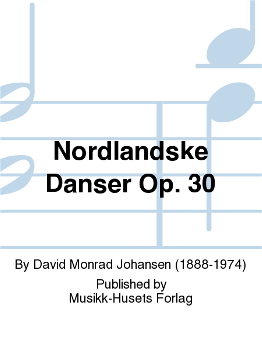 Nordlandske Danser Op. 30 Piano Solo scores gallery preview page 1