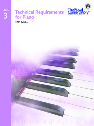 Book cover for Technical Requirements for Piano Level 3