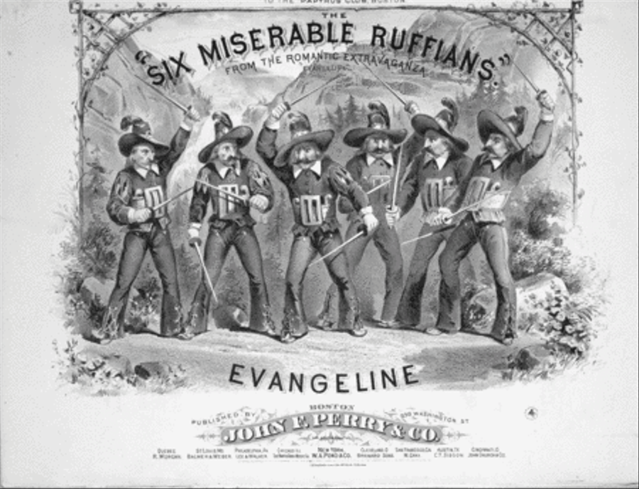 Six Miserable Ruffians Voice scores gallery preview page 1