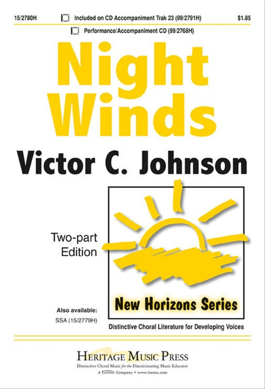 Night Winds Night Winds 2-Part scores gallery preview page 1