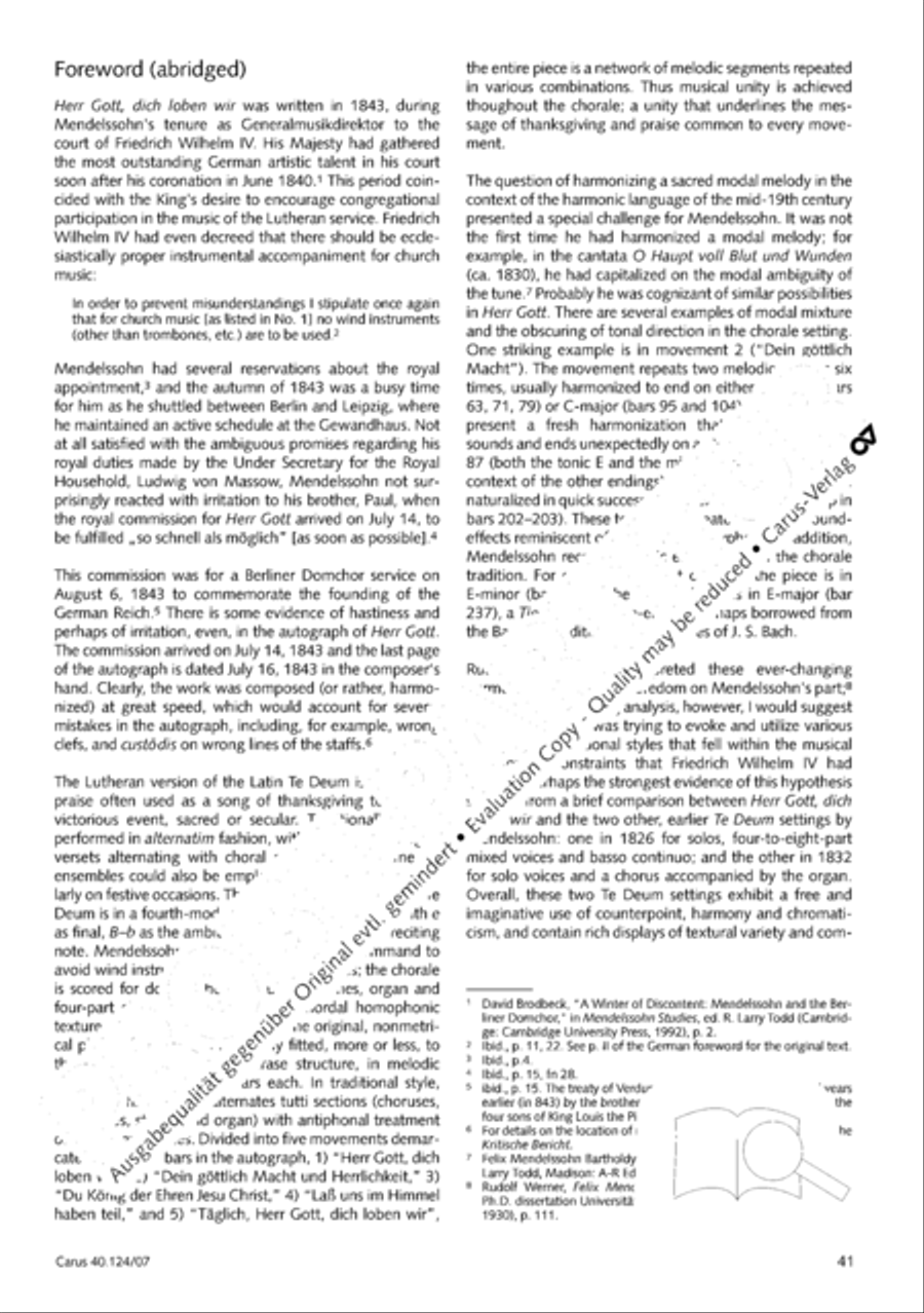 Kyrie in d + Herr Gott, dich loben wir Orchestra scores gallery preview page 42