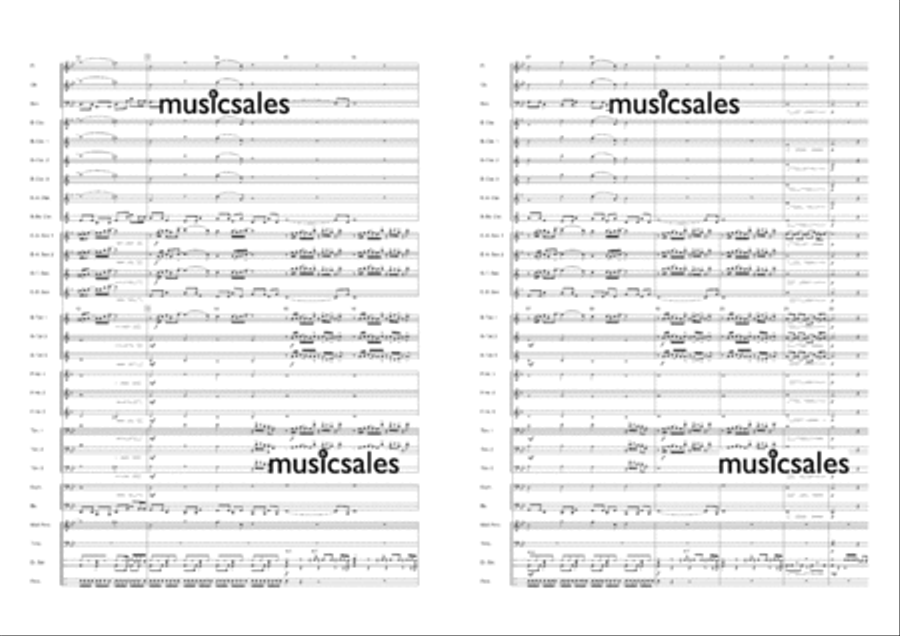Une belle histoire Concert Band scores gallery preview page 3