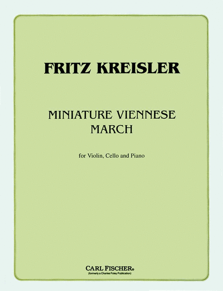 Fritz Kreisler: Miniature Viennese March
