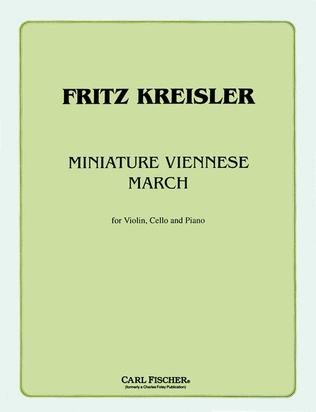 Book cover for Miniature Viennese March