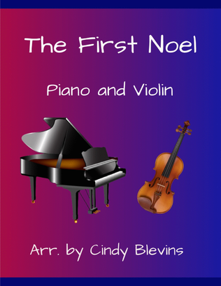 Book cover for The First Noel, for Piano and Violin