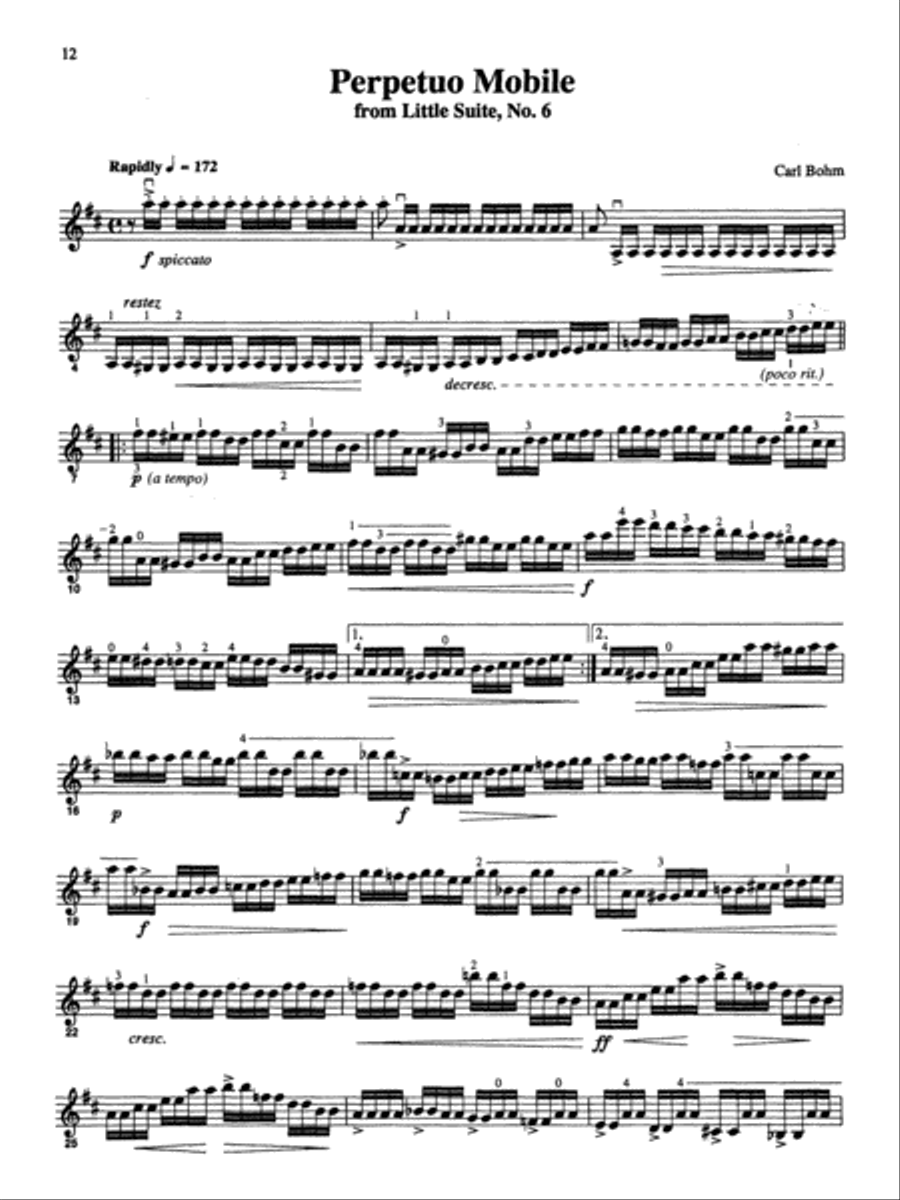 Solos for Young Violinists, Volume 3 Violin Solo scores gallery preview page 7