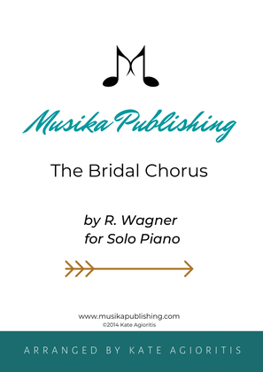 Book cover for The Bridal Chorus - for Solo Piano