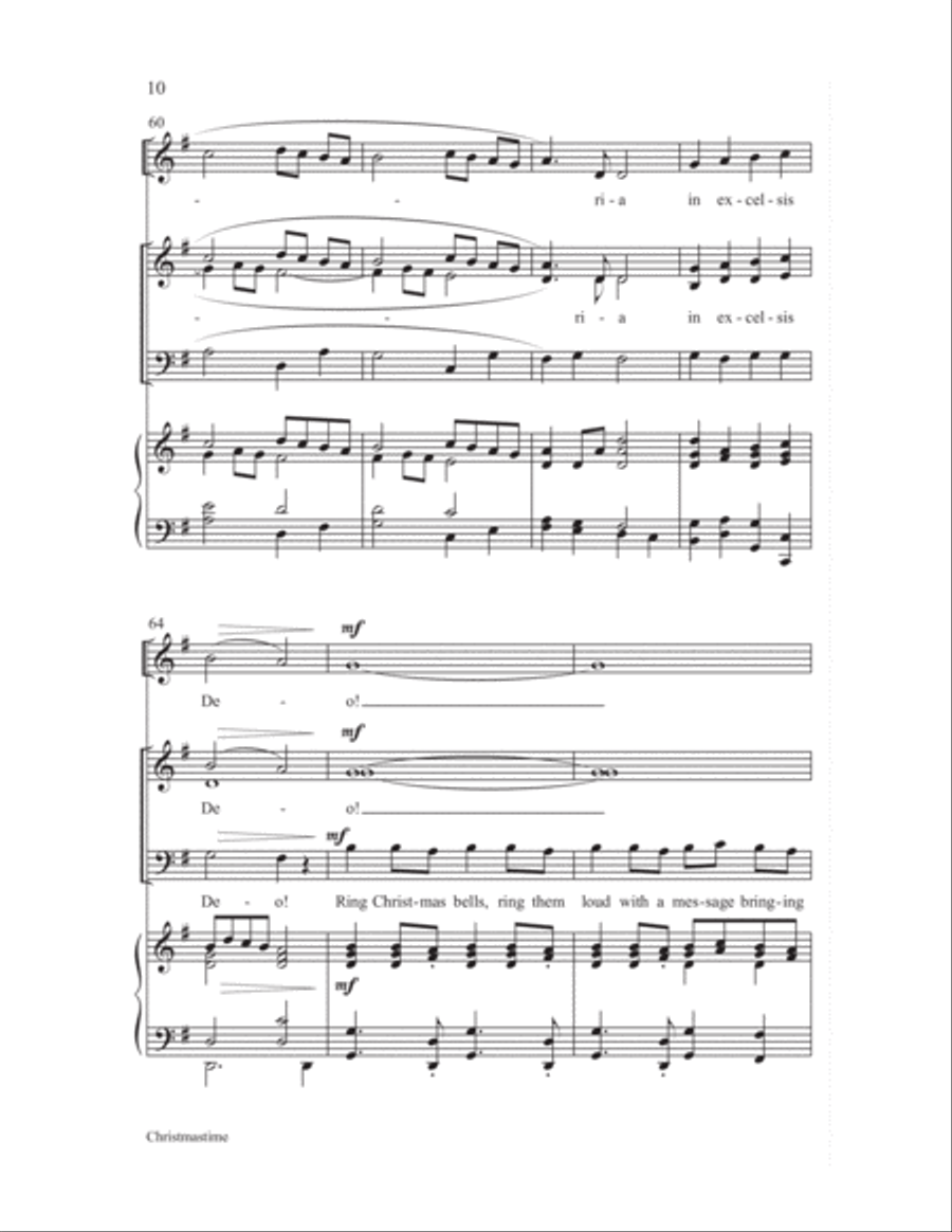 Christmastime 3-Part scores gallery preview page 10