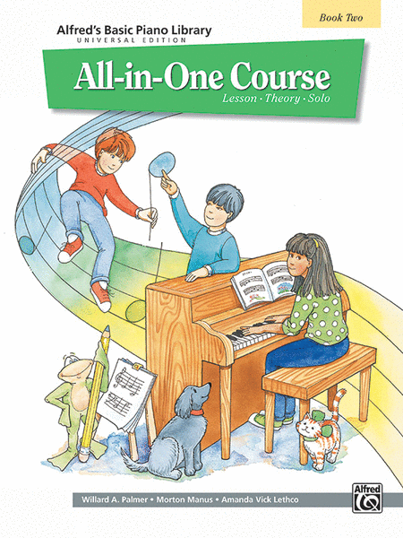 Alfred's Basic All-in-One Course, Book 2 by Willard A. Palmer Piano Method - Sheet Music
